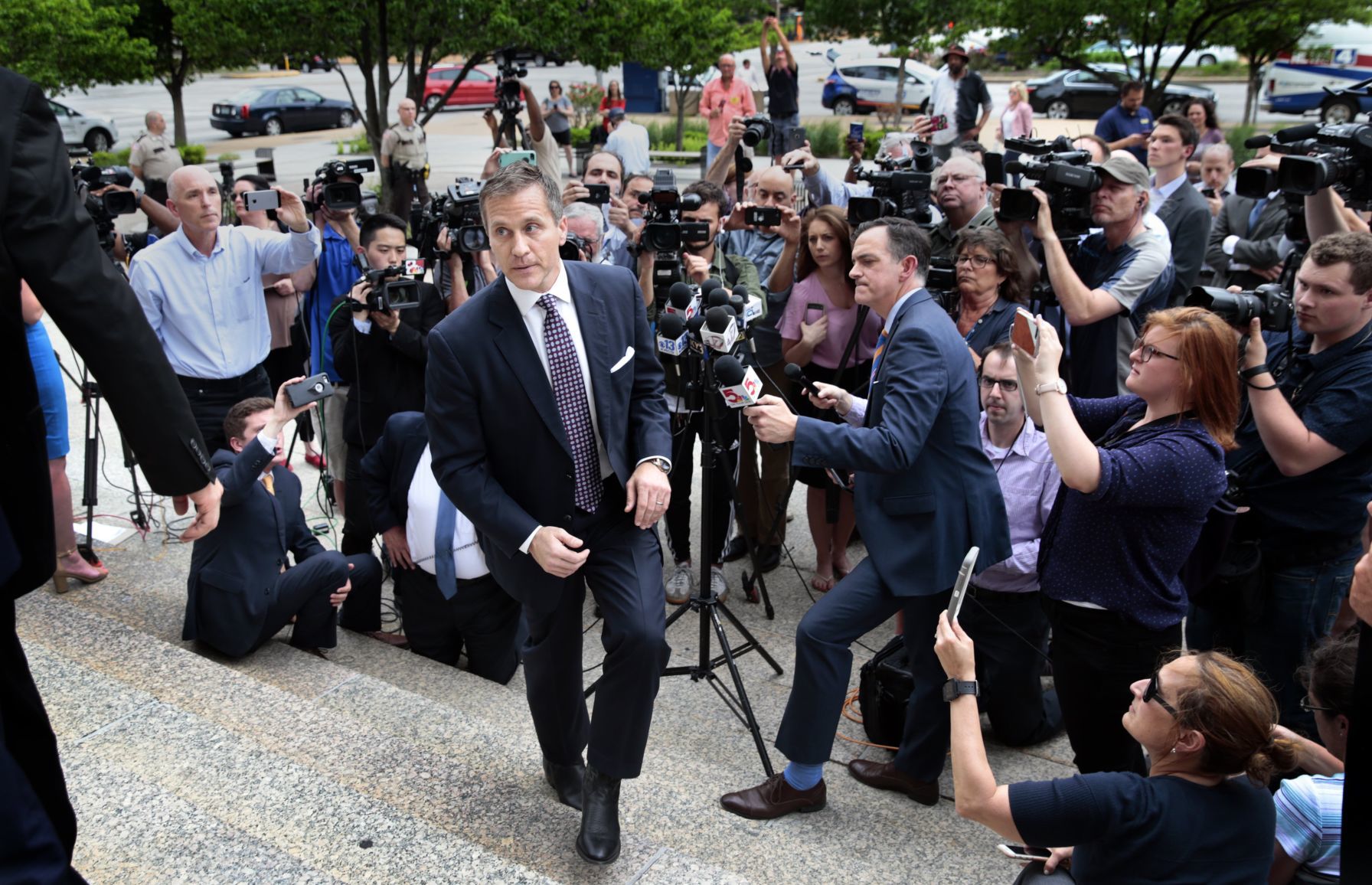 Circuit attorney drops charge against Gov. Greitens after judge rules she can be called as witness